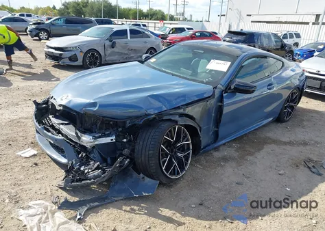 2022 BMW M8 Competition from USA, damaged, VIN WBSAE0C00NCH58908